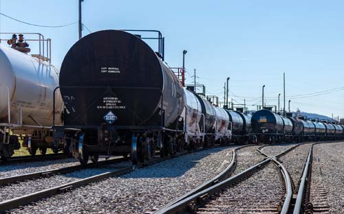 Phots of tank cars